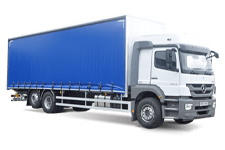 Van Hire Boston - 26 Tonne Curtain Side Truck - Truck hire Boston